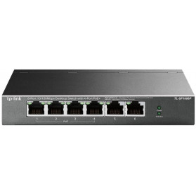 Switch niezarządzalny TP-Link TL-SF1006P - Desktop, 6 x LAN 10|100 Mbps - zdjęcie 2